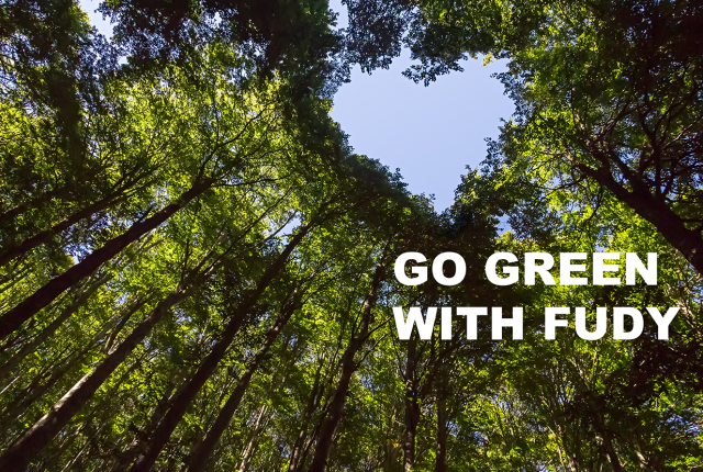 Go Green with Fudy.