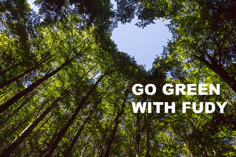 Go Green with Fudy.