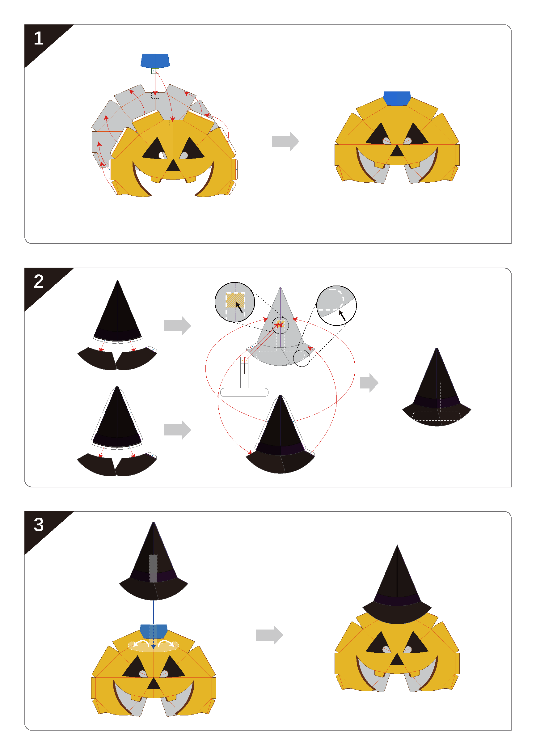 how to make a pumpkin mask