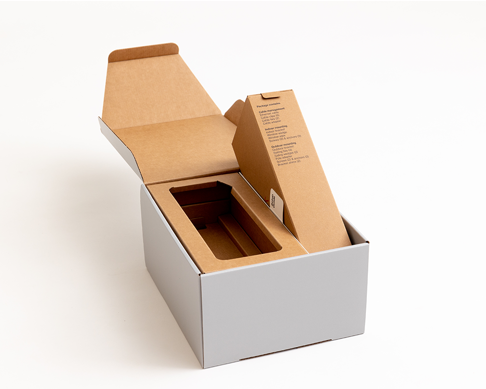 Demonstration of the mortise and tenon structure- adhesive-free eco-friendly packaging